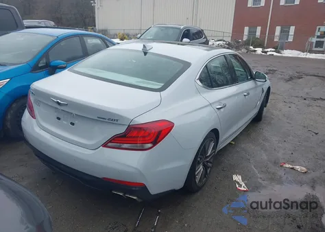 2019 Genesis G70 2.0T Advanced from USA, damaged, VIN KMTG34LA6KU033471